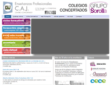 Tablet Screenshot of centroscaj.com